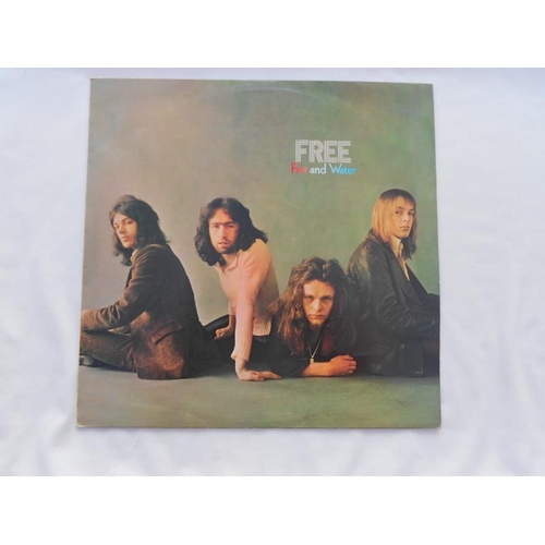 368 - Free – Fire and water UK 1st press Record LP ILPS-9120 A-1 and B-1 EX