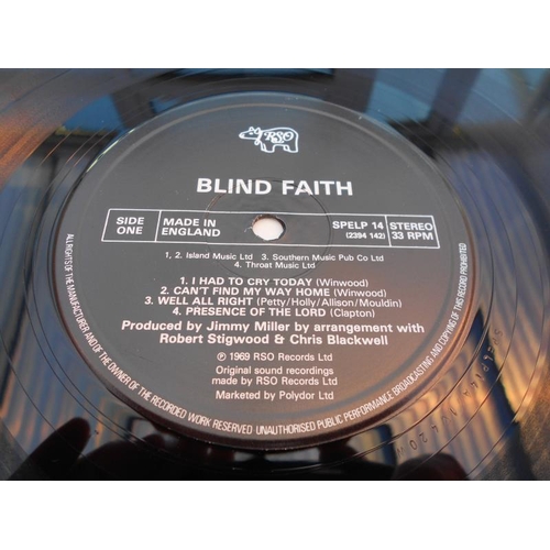 374 - Blind Faith – Blind Faith UK record LP SPELP 14 A//1 420 W and B//1 420 W NM