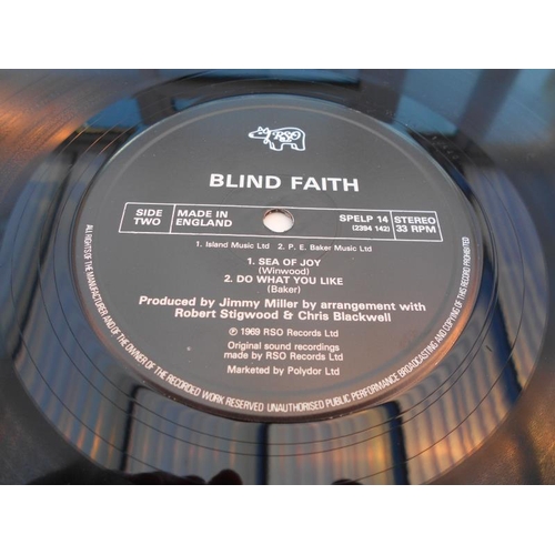 374 - Blind Faith – Blind Faith UK record LP SPELP 14 A//1 420 W and B//1 420 W NM