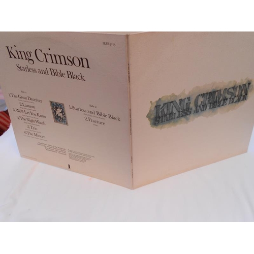 379 - King Crimson – Starless and Bible Black UK LP ILPS 9275 A-3U and B-3U EX