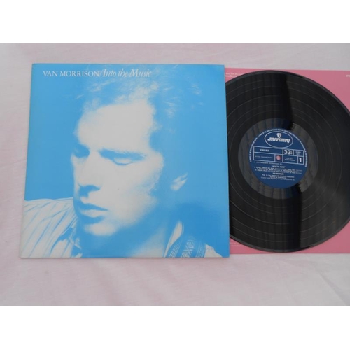 381 - Van Morrison collection X4 Into the Music UK 1st press LP 9102 852 1Y//2 and 2Y//2 STRAWBERRY NM / N... 