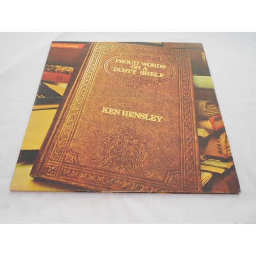 389 - Ken Hensley – Proud words on a dusty Shelf UK 1st press LP ILPS 9223 A-1 and B-1 EX