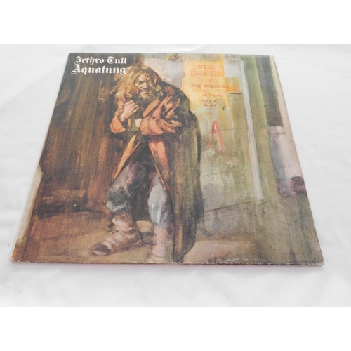 390 - Jethro Tull – Aqualung UK 1st press  LP record ILPS 9145 A-1U and B-3U VG