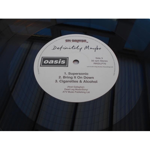 402 - Oasis – Definitely Maybe UK double LP RKIDLP70 NM