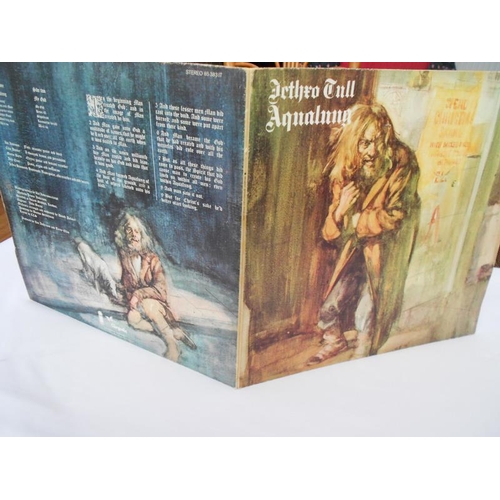 404 - Jethro Tull – Aqualung German LP record 85 383 IT A-1 and B1 VG