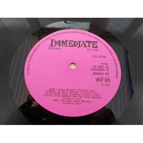 411 - Humble Pie – As Safe as Yesterday is. UK 1st press LP record IMSP 025 1Y and 2Y EX+