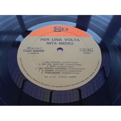 414 - Mita Medici – Per Una Volta Italy 1974 1st press record LP CGD 69098 EX