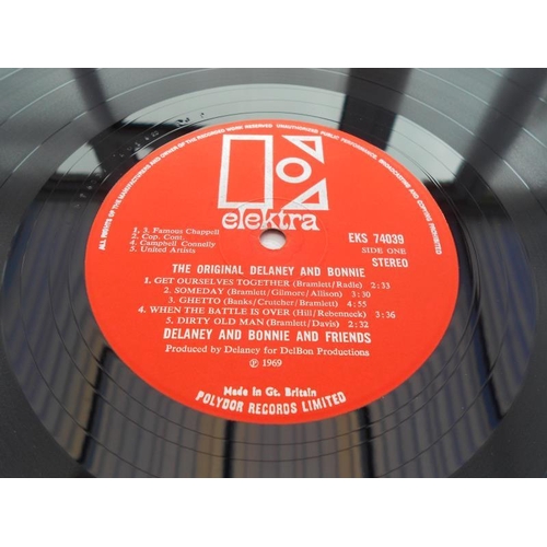 419 - Delaney & Bonnie – Accept No Substitute. UK 1st press LP record EKS 74039 A-1 & B-1 NM