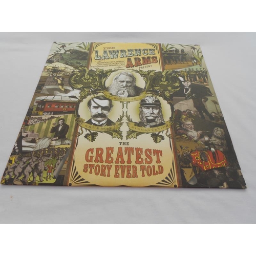 422 - The Lawrence Arms – The Greatest Story ever told. US record LP FAT 668 1-A &1-B EX+