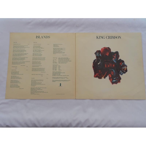 452 - King Crimson – Island  UK 1st press LP record ILPS 9175 A-1U and B-1U EX+