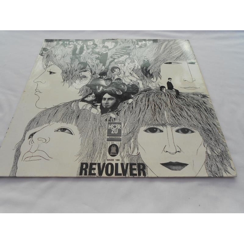 456 - The Beatles – Revolver German 1st press record LP SHZE 186 A-1 and B-1 VG+