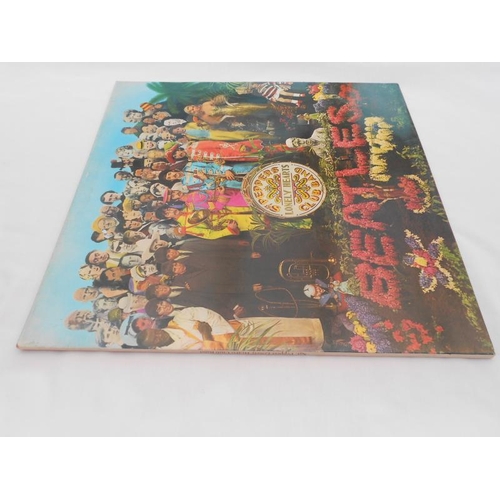 460 - The Beatles Sgt Peppers UK 1st press LP record PCS 7027 XEX 637-1 and XEX 638-1 EX+