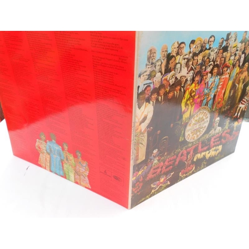 460 - The Beatles Sgt Peppers UK 1st press LP record PCS 7027 XEX 637-1 and XEX 638-1 EX+