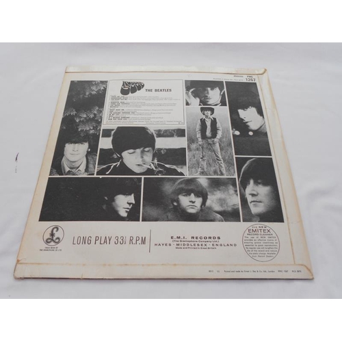 465 - The Beatles - Rubber Soul UK  Record LP PMC 1267 XEX 579-4 XEX 580-1 EX