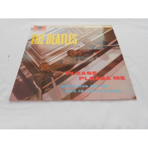 466 - The Beatles – Please Please Me France LP record  PCS 3042 A and B NM