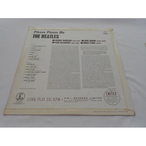 467 - The Beatles – Please Please Me UK 1st press PMC 1202 XEX 421- 1N and XEX 422- 1N EX+