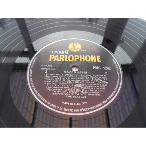 468 - The Beatles – Please Please Me UK 1st press PMC 1202 XEX 421- 1N and XEX 422- 1N /EX