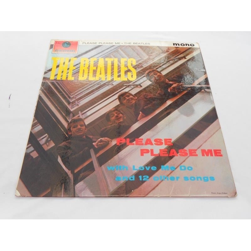 468 - The Beatles – Please Please Me UK 1st press PMC 1202 XEX 421- 1N and XEX 422- 1N /EX