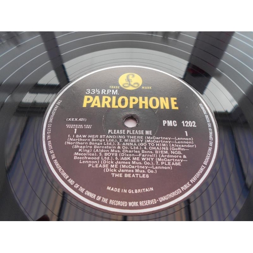 468 - The Beatles – Please Please Me UK 1st press PMC 1202 XEX 421- 1N and XEX 422- 1N /EX