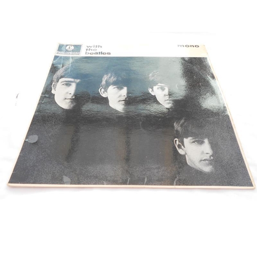 470 - The Beatles – With the Beatles. UK record LP PMC 1206 XEX 447-7N and 448-7N EX+