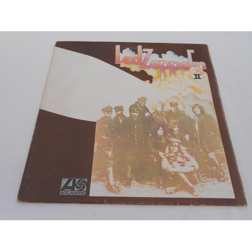 491 - Led Zeppelin - Led Zeppelin 2 UK 1st press record LP 588198 A-2 and B-2 VG+