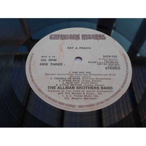 526 - The Allman Bothers Band – Eat a Peach UK double LP 2476-102 A//1 B//1 A//1 and B//1 NM