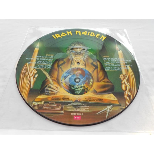 532 - Iron Maiden - Seventh Son of a Seventh Son UK Picture disc EMDP 1006 A and B NM