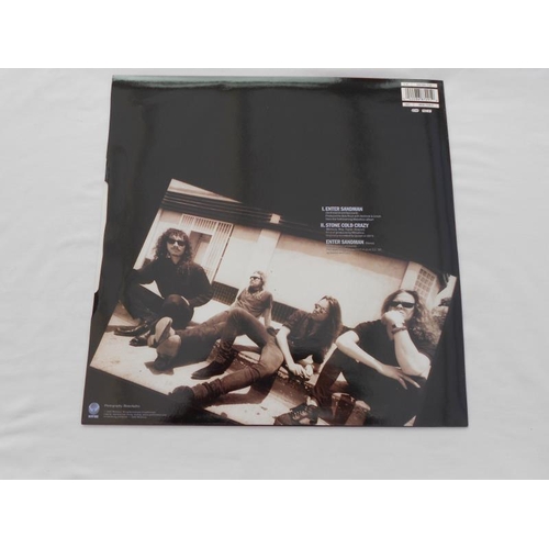 537 - Metallica – Enter Sandman UK 12” 1st press Limited Edition Box plus Photos. METBX 712 NM