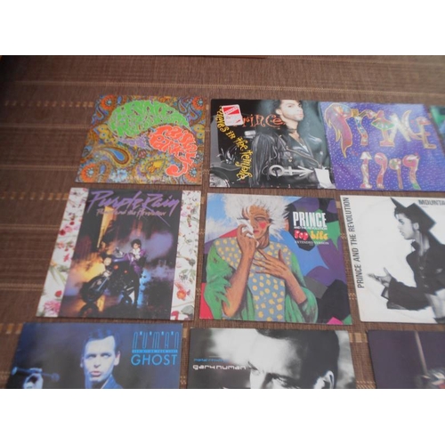 645 - Collection Prince, Numan Clash, and Depecho Mode of 15 LP’s and 12” 45s Depeche Mode Strumm 101 Clas... 