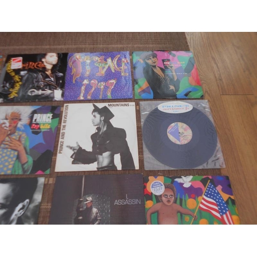 645 - Collection Prince, Numan Clash, and Depecho Mode of 15 LP’s and 12” 45s Depeche Mode Strumm 101 Clas... 