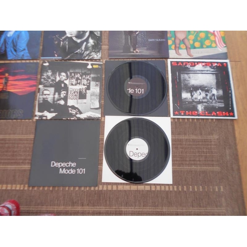 645 - Collection Prince, Numan Clash, and Depecho Mode of 15 LP’s and 12” 45s Depeche Mode Strumm 101 Clas... 