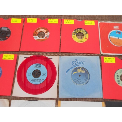 646 - Collection of 35 Soul and Northern Soul 7” singles Original and ressiues VG to EX