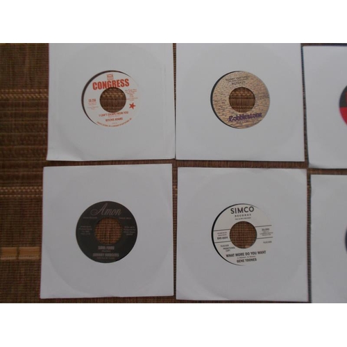 646 - Collection of 35 Soul and Northern Soul 7” singles Original and ressiues VG to EX