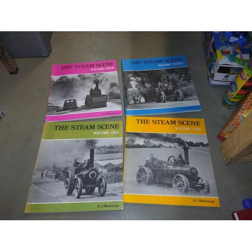 1179 - A good lot of reference books on steam engines, fairs, tractor engines etc.