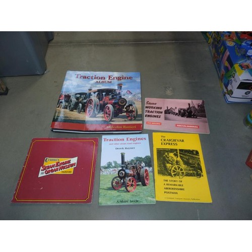 1179 - A good lot of reference books on steam engines, fairs, tractor engines etc.