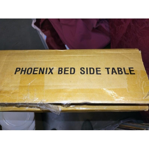 10 - A boxed unassembled Sleep Masters Pheonix bedside table COLLECT ONLY