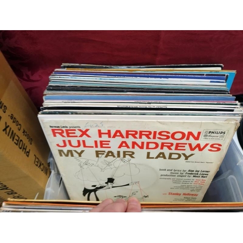 22 - A quantity of LP records including Abba, Orchestral & Bing Crosby etc.