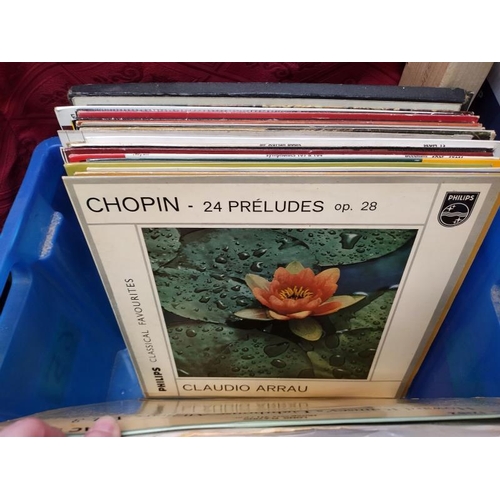 38 - A quantity of LP records including Strauss, Brahms & Mozart etc.