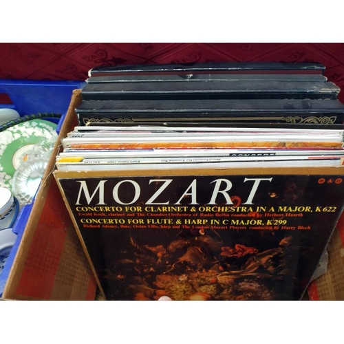 60 - A quantity of LP records including Mozart, Liszt & Chopin etc.