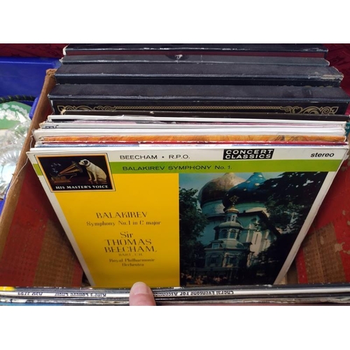 60 - A quantity of LP records including Mozart, Liszt & Chopin etc.