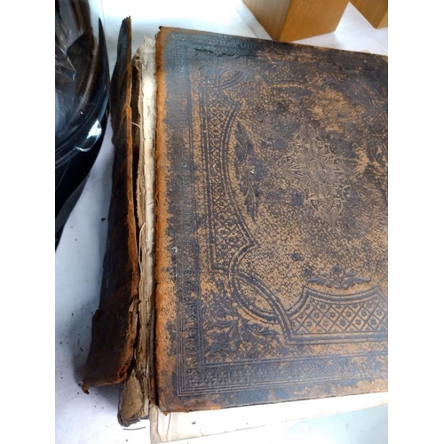 75 - 2 personalised copies of the bible 1804 & 1844