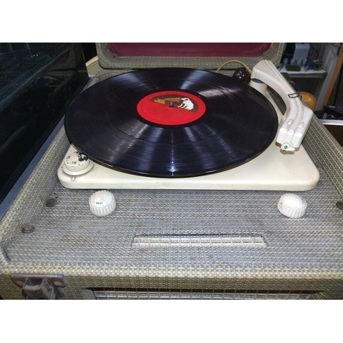 175 - A Dansette minor portable record player