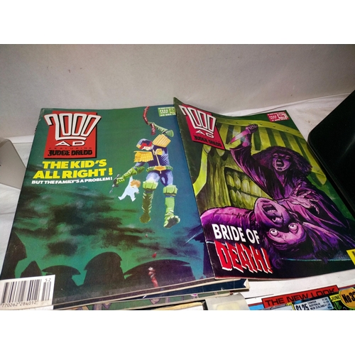 41 - A quantity of comics, Judge Dredd and 2000AD