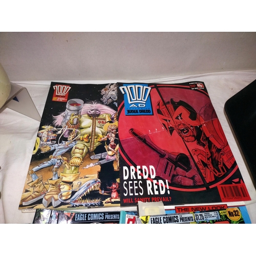 41 - A quantity of comics, Judge Dredd and 2000AD