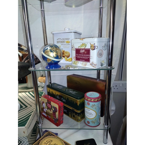 9 - A selection of collectors tins including Betty's Harrogate tea rooms etc plus a Nat West vintage 'wo... 