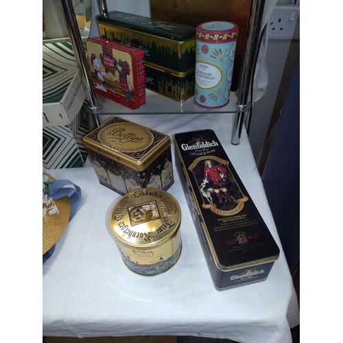 9 - A selection of collectors tins including Betty's Harrogate tea rooms etc plus a Nat West vintage 'wo... 