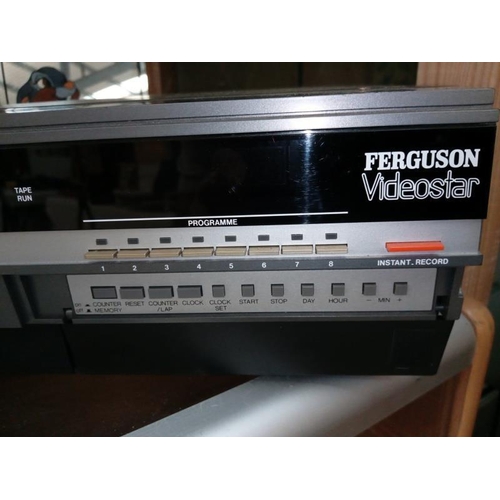 124 - A good clean working VHS recorder one of the first mass produced, The Ferguson Videostar