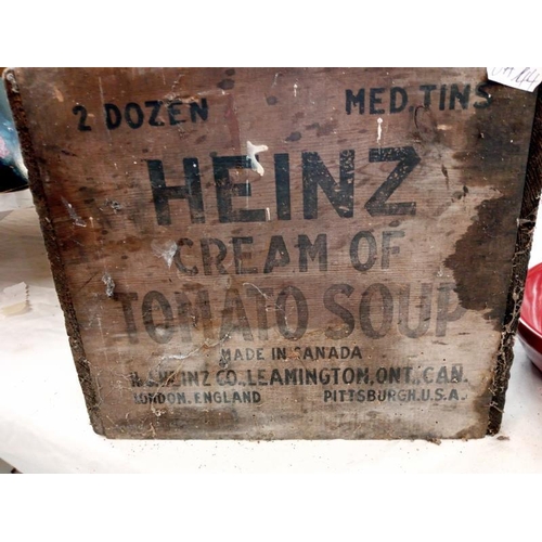 156 - 3 original Heinz 57 crates