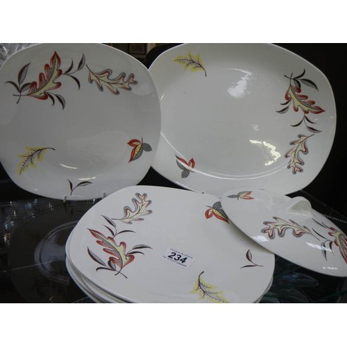 234 - 11 pieces of Stylecraft tableware.