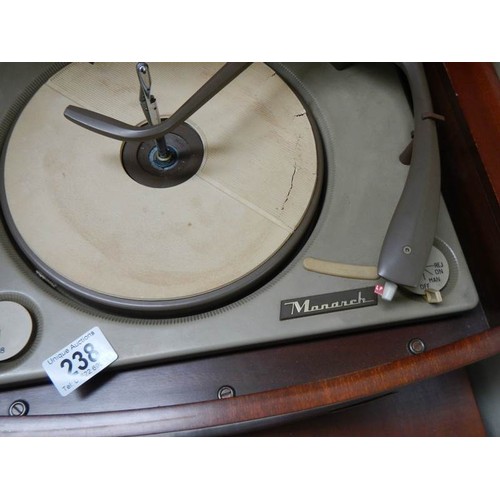 238 - An old record player.